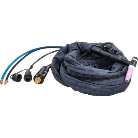 Stamos TIG-Brennerhalter mit 4 m langen Kabeln und Zubehör 315A TIG-Brennerkabel, 4 m lang.