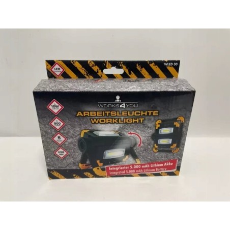 Schwaiger Schwaiger LED-Multifunktionsstrahler 2x500 lm schwarz/gelb