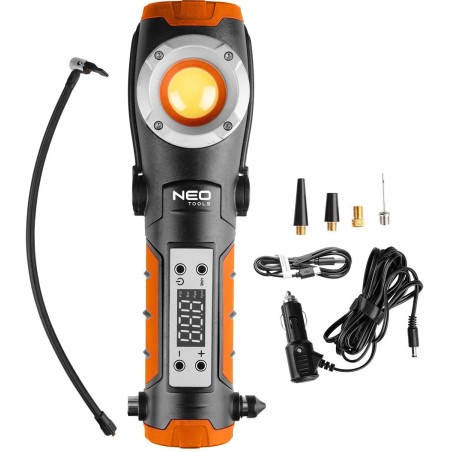 Akku-Taschenlampe mit 800 lm und Kompressor