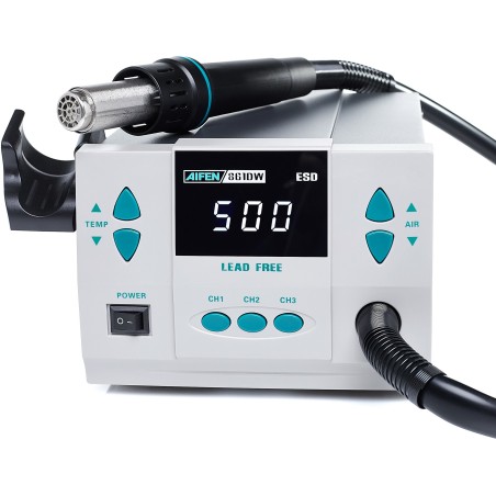 Heißluftgerät Aifen 861DW 1000 W mit Heißluftpistolenhalterung