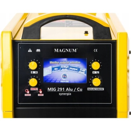 Magnum SEMI-AUTOMATIC SPAW.INV. MIG-291 ALU/CU 400 V 4x4