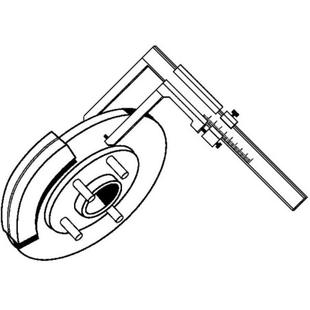 Messschieber für Bremsscheiben (109100107)