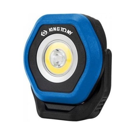 King Tony TASCHENLAMPE 7 W COB-LED + 3 W SMD, HALTERUNG UND MAGNET (1 STÜCK)