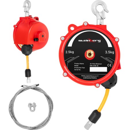 Steinberg Seilausgleicher mit Druckluftschlauch 2,5–3,5 kg, 1,3 m Seilausgleicher mit Druckluftschlauch 2