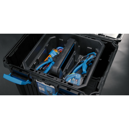 Högert Technik Werkzeugkasten auf Rollen Ht7G081