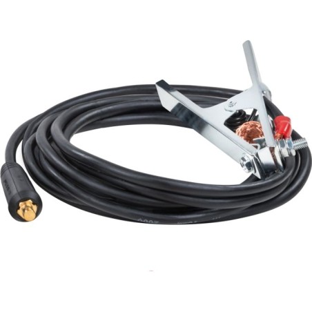 Stamos Massekabel mit Klemme für Plasmaschneider und Schweißgeräte 200 A Massekabel mit Klemme für Plasmaschneider