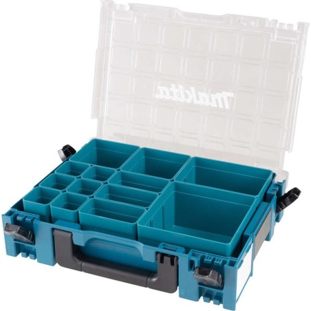 Makita Werkzeugkoffer mit MAKPAC-Organizer 191X80-2, universell einsetzbar