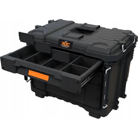 Keter XL-Kasten mit 3 Schubladen Keter ROC PRO GEAR 2.0 Modularer Werkzeugkasten