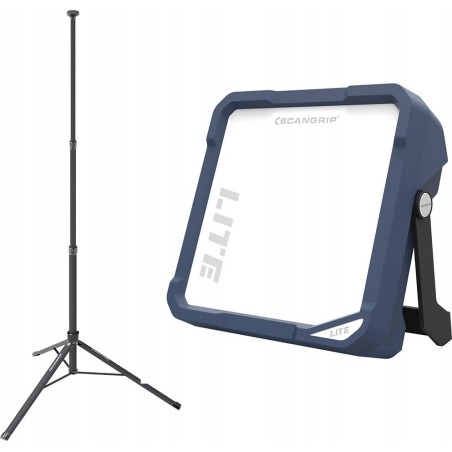 Scangrip Scangrip-Set: blendfreie LED-Leuchte Vega Lite 6000 lm 03.5453 + Stativ 2 m 03.5685