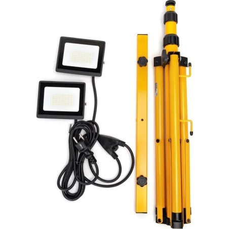 Aigostar Strahler-Set 2×30 W + ausziehbarer Arm 60–160 cm mit 3 m Kabel Strahler-Set 2×30 W + ausziehbarer Arm 60–1