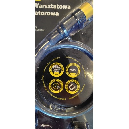 PLASTROL LED-Werkstattleuchte mit biegsamem Arm LW-1AG