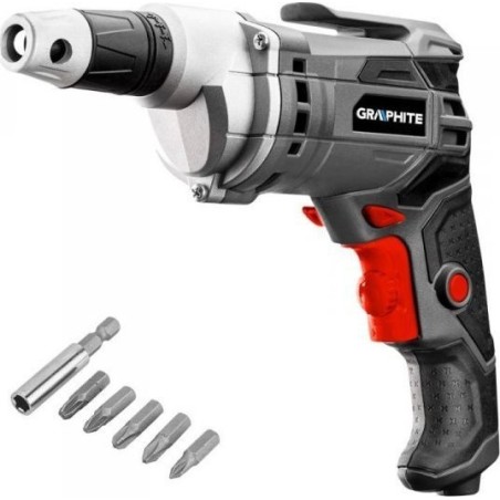 Graphite Multifunktionsgerät (Multifunktionsgerät 250 W, Schwingungszahl 15.000–21.000 min⁻¹, Koffer)