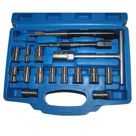 Satra Fräserset für Einspritzdüsensitze, 17-teilig (S-XDI17)