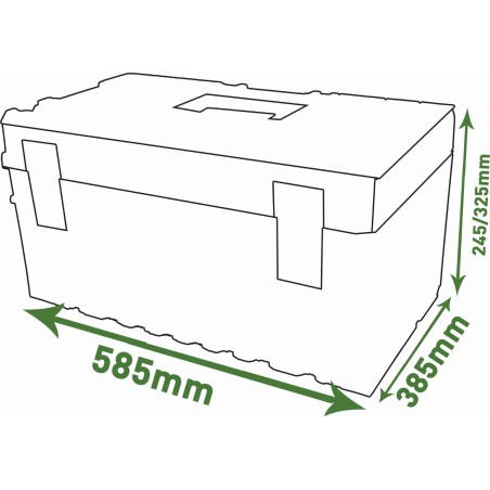 Qbrick Werkzeugkasten One Box 350 Vario