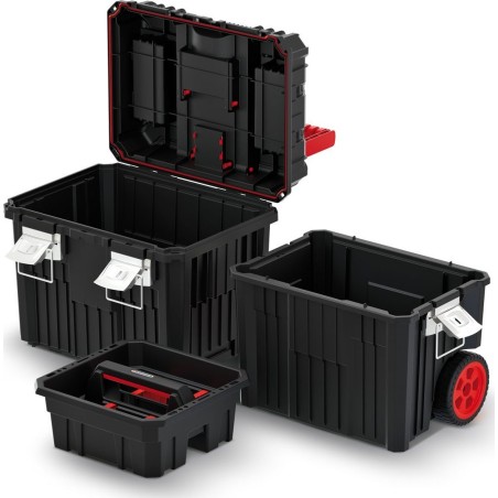 Prosperplast Werkzeugkasten auf Rollen HEAVYM