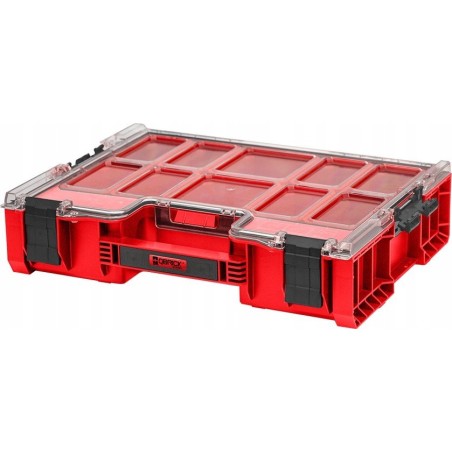 Qbrick Organizer mit herausnehmbaren Behältern Qbrick System PRO ORGANIZER 300 RED Ultra HD