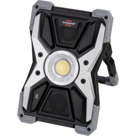 Brennenstuhl LED-Akku-Lampe mit Bluetooth-Lautsprecher und Powerbank