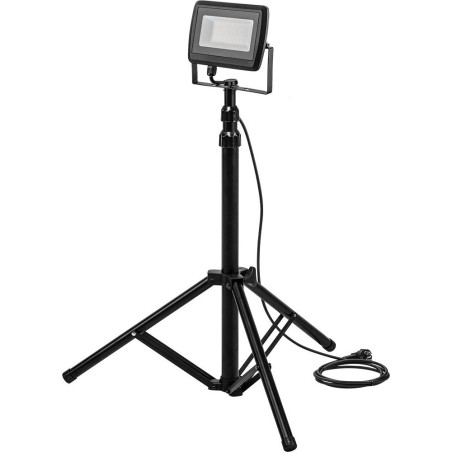 Neo-Scheinwerfer (Einzelscheinwerfer 50 W SMD-LED, 4500 lm, auf einem 1,8 m hohen Stativ)