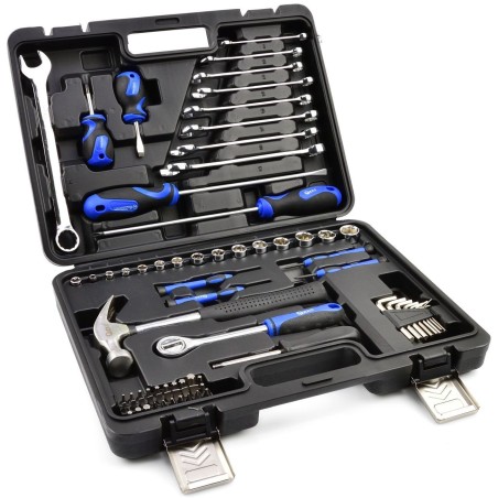 Werkzeugset mit Schraubenschlüsseln und Schraubendrehern, 73-teilig (4)