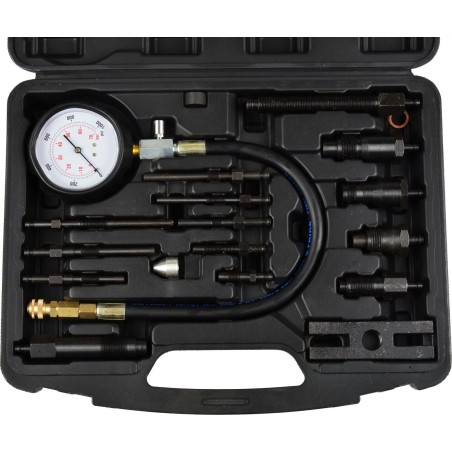 Geko-Diesel-Kompressionsdrucktester mit Adaptern, 17-teilig (G02515)