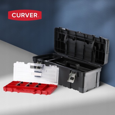 Kadax Keter Werkzeugkoffer – geräumige Box