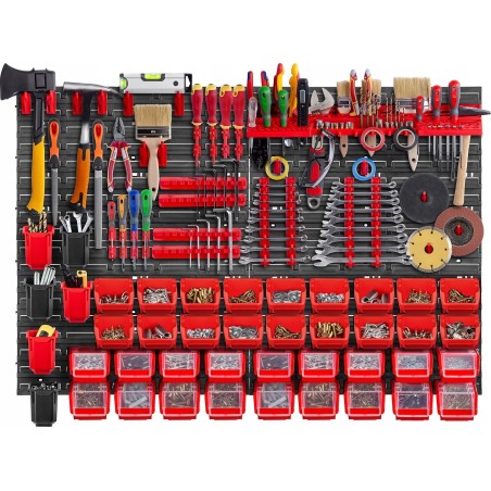 Kadax KADAX Werkzeugtafel Wand 116 x 78 cm, 83 Teile