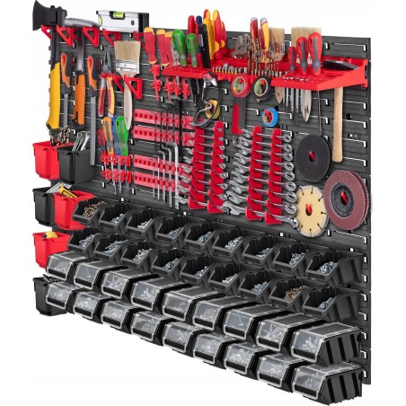 Kadax KADAX Werkzeugtafel Wand 116 x 78 cm, 83 Teile