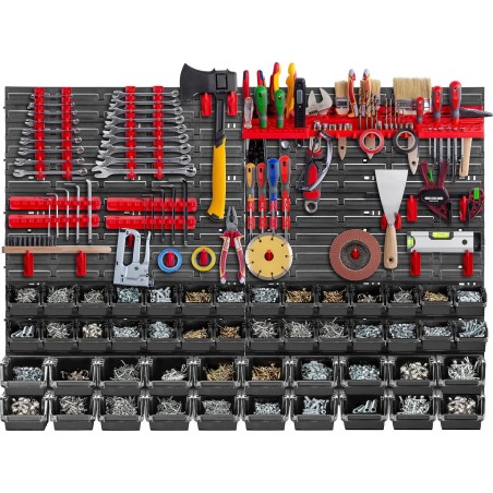Kadax KADAX Werkzeugtafel Wand 116 x 78 cm, 89 Teile