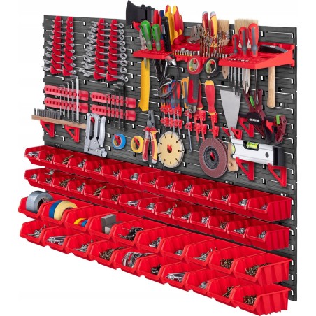 Kadax KADAX Werkzeugtafel Wand 116 x 78 cm, 89 Teile