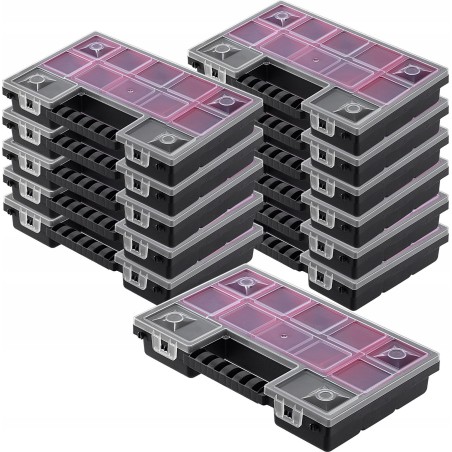 Kadax Werkstatt-Organizer, Kasten mit 6 Schubladen, 12 Stück