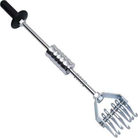 vidaXL Gleithammer mit Klauen, 65 cm, Kohlenstoffstahl