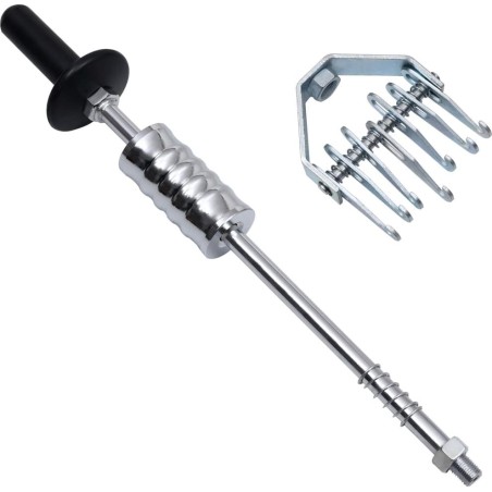 vidaXL Gleithammer mit Klauen, 65 cm, Kohlenstoffstahl