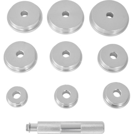 vidaXL 10-teiliges Set zum Einbau von Radlagern und Dichtungen (210444)