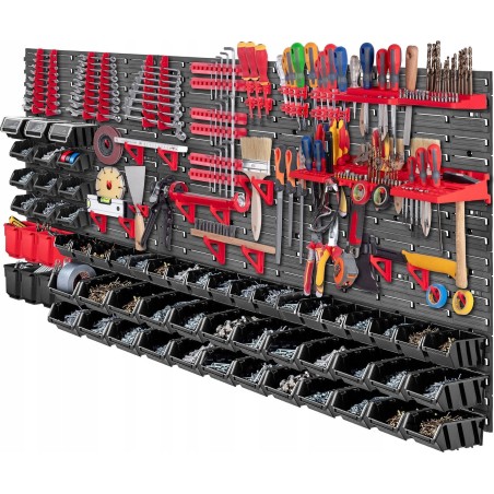 Kadax KADAX Werkzeugtafel Wand 174 x 78 cm, 150 Teile