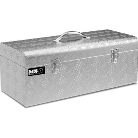 MSW Werkzeugkoffer aus Aluminium, 31 l, 58 x 25,5 x 25,5 cm Werkzeugkoffer aus Aluminium
