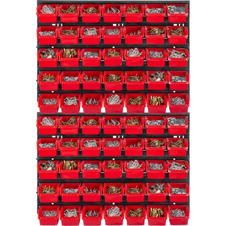 Kadax KADAX Werkzeugtafel 58 x 78 cm, Wandhalterung 70, Ablagefächer