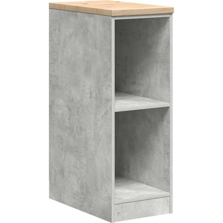 Garagenschrank, grau, Betonoptik, 30 x 51 x 85 cm