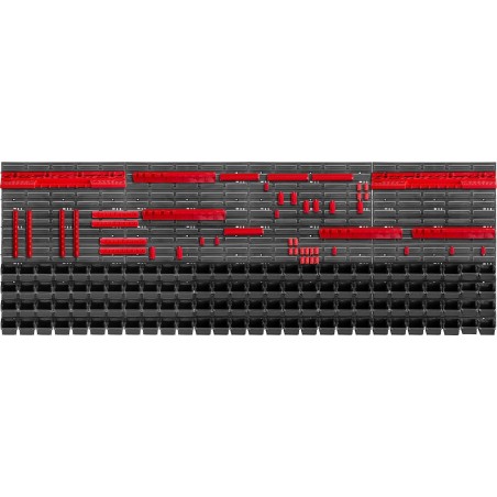 Kadax KADAX Werkzeugtafel Wand 232 x 78 cm, 162 Teile