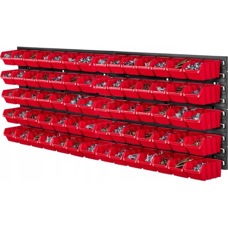 Kadax Werkzeugtafel 116 x 39, Wand 70, Schalen