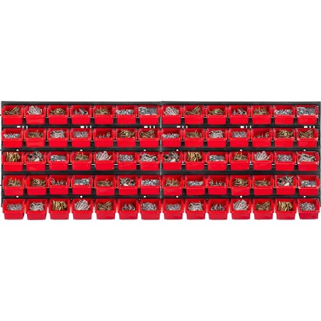 Kadax Werkzeugtafel 116 x 39, Wand 70, Schalen