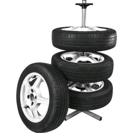 Road Star Ständer für Autoreifen und Felgen – für die Garage, bodenstehend