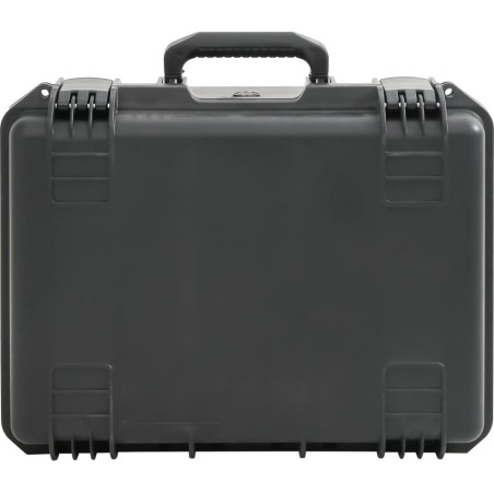 vidaXL vidaXL Werkzeugkoffer im Flugkoffer-Design, schwarz, 49 x 38 x 23 cm, PP