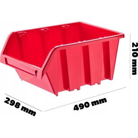 Kadax Behälter, Katzentoilette, Aufbewahrungsorganizer, 490 x 298 mm, 20 Stück