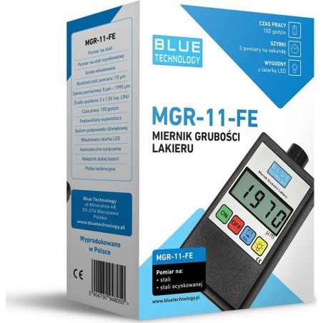 Lackdickenmessgerät MGR-11-FE