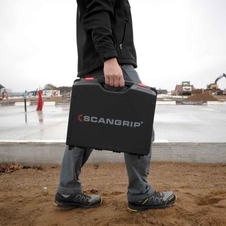 Scangrip Koffer für den sicheren Transport und die Aufbewahrung von SITE LIGHT 80 49.0351