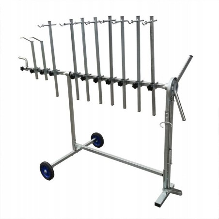Drehbarer Lackierständer mit 10 Armen SL2