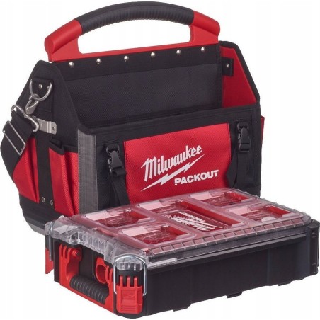 Milwaukee-Set (40-cm-Tasche und halbstarker Koffer) Packout
