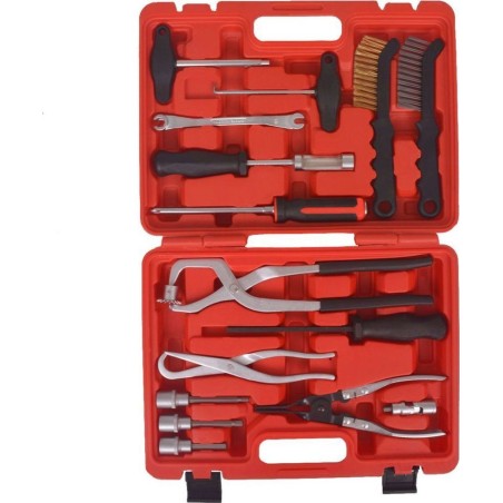 vidaXL 15-teiliges Set für die Montage und Wartung von Bremsen