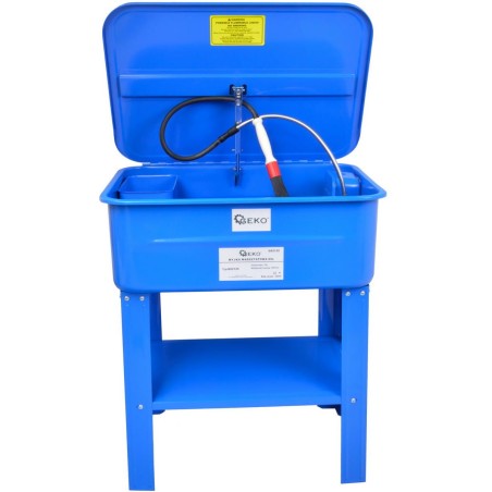 Geko Werkstatt-Waschbecken 80 l mit Bürste (G02125)