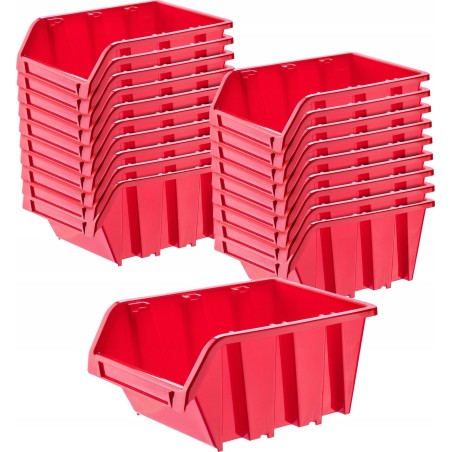 Kadax Behälter, Katzentoilette, Aufbewahrungsorganizer, 390 x 240 mm, 20 Stück